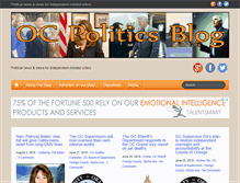 Tablet Screenshot of ocpoliticsblog.com